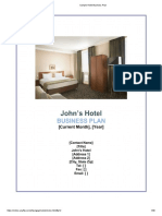 Sample Hotel Business Plan