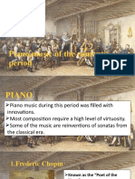 Piano Music of The Romantic Period