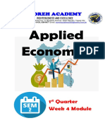 Week 4 Module Applied Economics