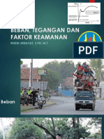 BEBAN, TEGANGAN DAN FAKTOR KEAMANAN Revisi 1