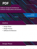 SDA-Software Design Process