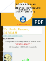 Kurikulum Merdeka Dr. Hendro - 2022 - PPTX (Autosaved)
