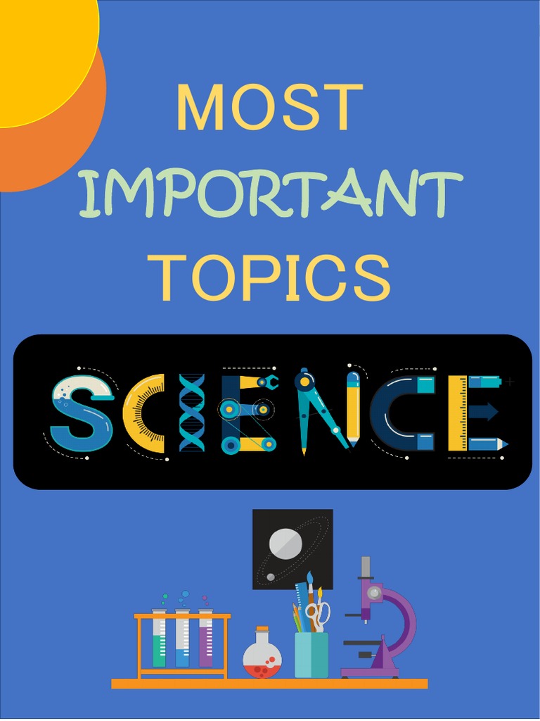 Key Chemistry, Biology, Physics Topics for 9th and 10th Grade Exam