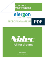 Nidec Firmware Update