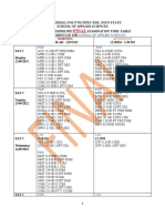 SAS First Semester FINAL Exam Time Table 2022-2