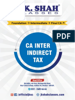 CA Inter Indirect Tax May 23 Amended