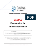 Administrative Law Cover and InstructionsREVDec2022 1