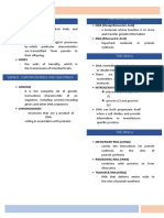 Cytogenetics Terminology Review