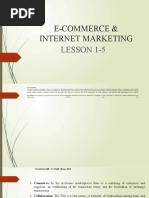 E Commerce Internet Marketing