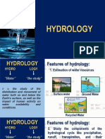 Definition of Hydrology and Hydrological Cycle