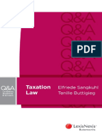 Taxation Law by Tenille Buttigieg Elfriede Sangkuhl