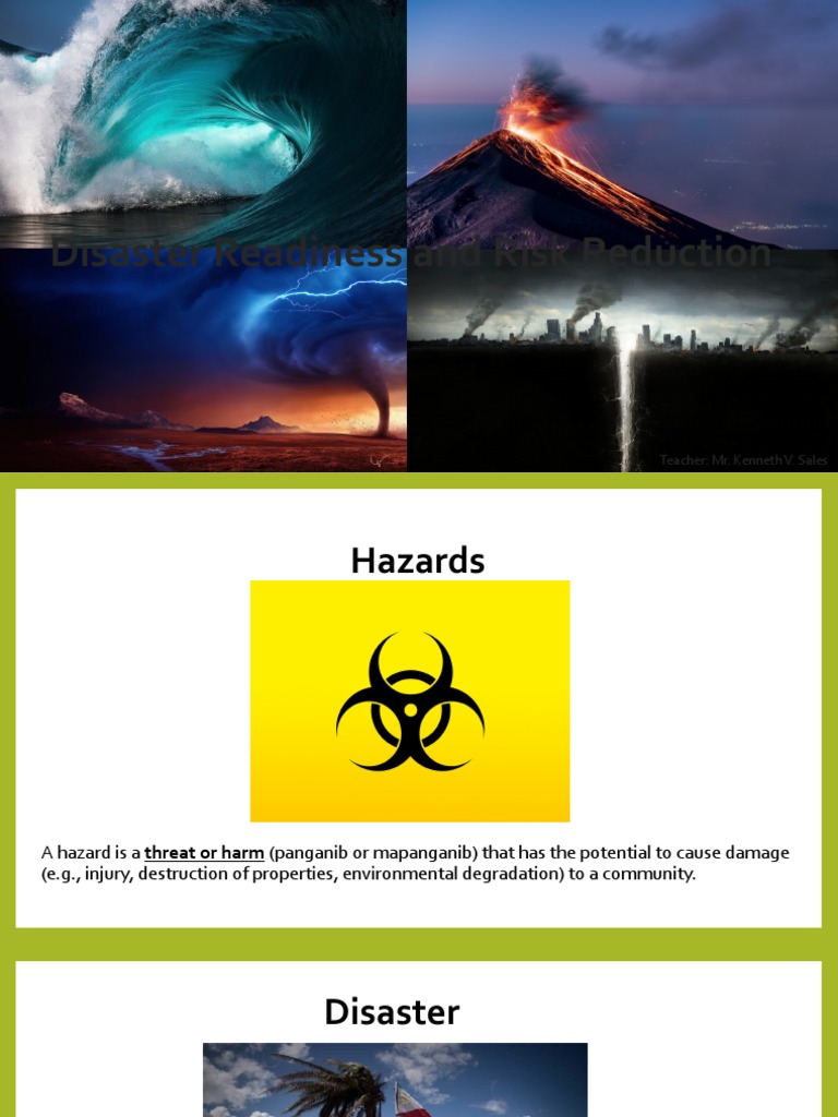 DRR - Module 1 & 2 | PDF | Hazards | Natural Disasters