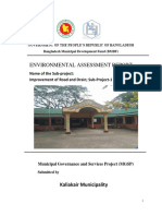 Environmental Assessment Report of Road and Drain (P-1) of Kaliakoir