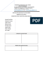 Format RENCANA PELAKSANAAN LAYANAN