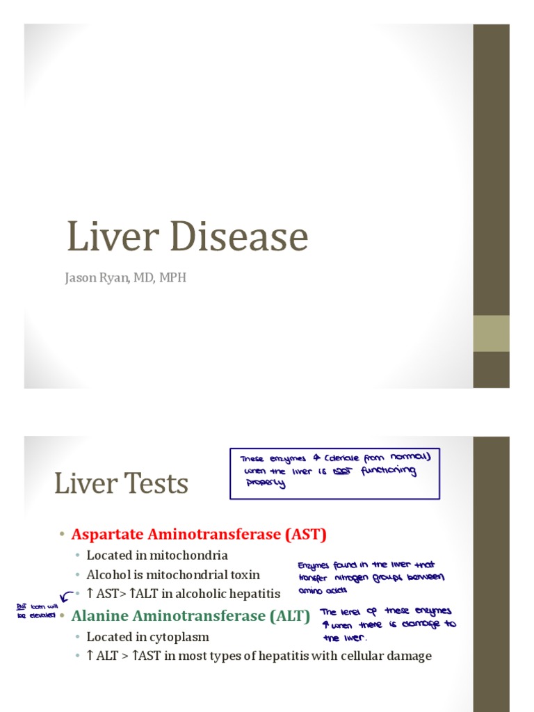 3 B&B Liver Diseases PDF Alanine Transaminase Biochemistry