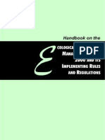 Handbook On RA 9003 Ecological Solid Waste MGMT Act of 2000