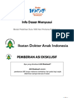 Info Dasar Menyusui - 1000HPK - IDAI