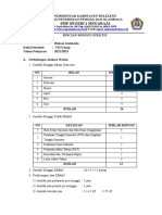 Rincian Minggu Efektif Genap