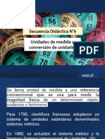 Secuencia Didáctica N°6 - Unidades de Medida y Conversión