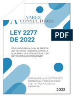 Cartilla Ley 2277 de 2022 - Reforma Tributaria - Pro