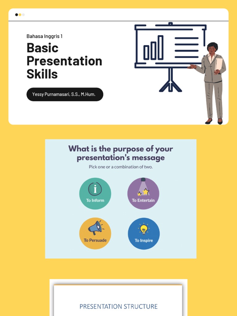 Basic Presentation Skills Pdf Question