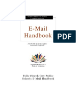 FCCPS E-Mail Handbook 2011