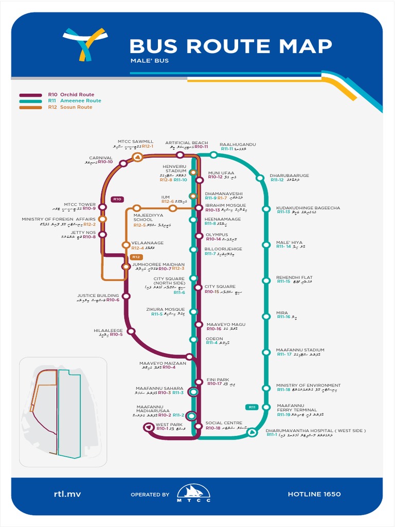 Bus RouteMap PDF Routes Bus Transport