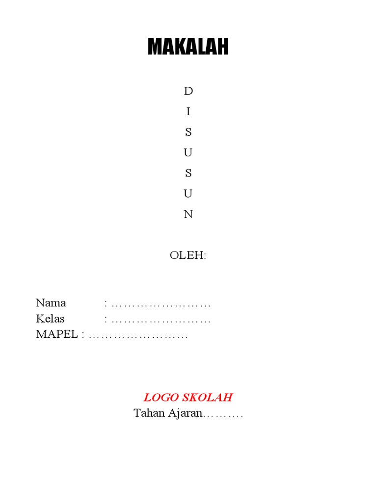 Contoh Cover.... | PDF