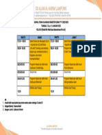 SD Al-Karim Lampung mengadakan program kegiatan olahraga semester genap