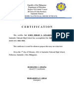 Sat Certification 2022