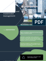 CHAPTER 2.4 Waste, Water and Wastewater Management