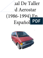 Ford Aerostar 1986-1994 Manual de Taller