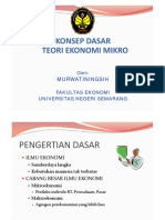 Konsep Dasar Mikro Ek. MWT