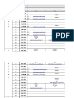 Time Table Jan 2022