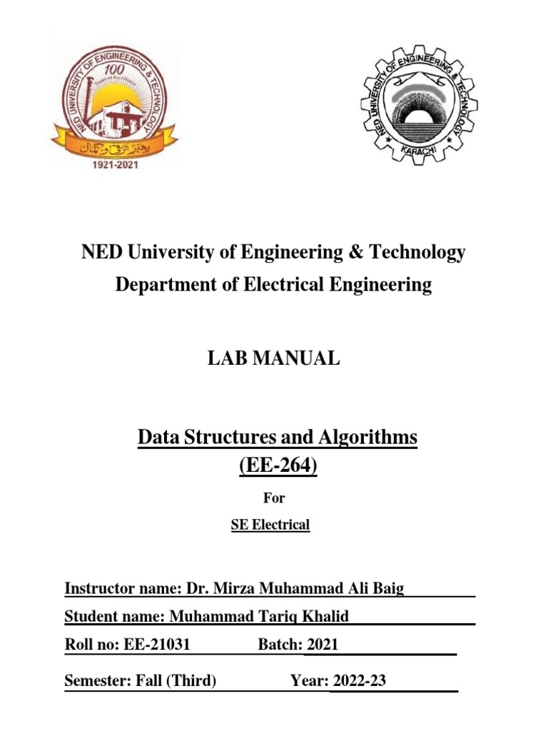 Lab Manual | PDF | Computer Engineering | Software Engineering