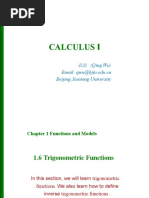 1 6 Trigonometric Functions 1