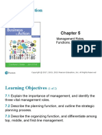 CH5 - Management Roles, Functions, and Skills