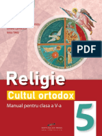 Cultul Ortodox - Clasa V