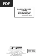 Manual de Treinamento  - Manual  Técnico de Orientação de Pulverização -