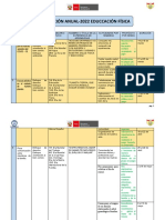 Planificación Anual Educación Física