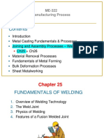4 - Fundamentals of Welding (Chapter 25)