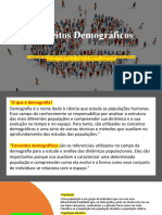 Conceitos Demográficos