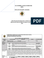 RPS 2020 Pengantar Ilmu Agraria