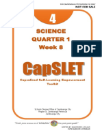Science Quarter 1 Week 8: Not For Sale