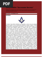 MAÇONARIA Sociedade Secreta