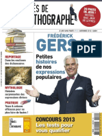 Timbré de L'orthographe 2 2012