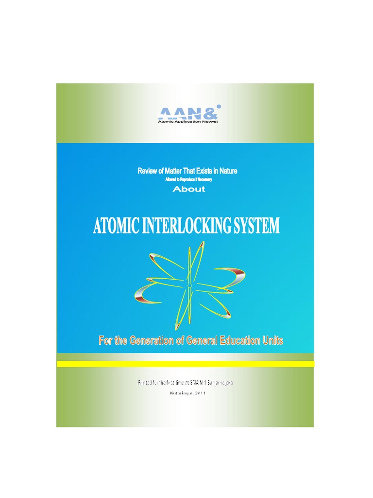 Atomic Interlocking System (English) PDF Electron Configuration