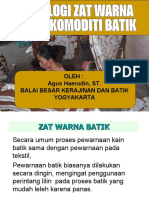 Teknologi Zat Warna Batik (OVOP)