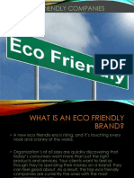 Eco-Friendly Companies