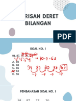 Barisan Deret Bilangan